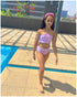 Tie-up Tankini swimsuit